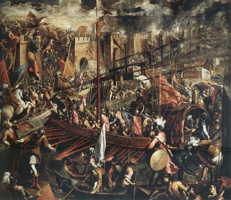 Domenico Tintoretto The Conquest of Constantinople